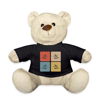 Fencing - Teddy Bear - black - Front