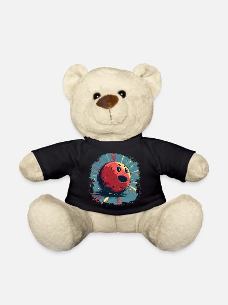 Lustiges Bowling - Teddy - Schwarz