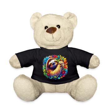 Sloth - Teddy Bear - black - Front