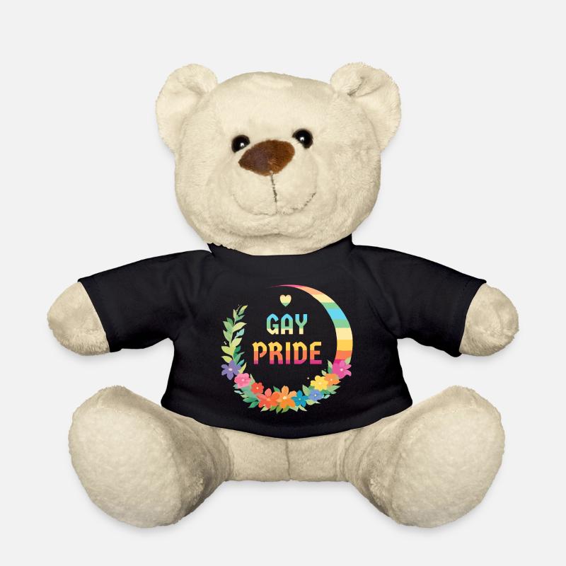 LGBTQIA+ Schwule und Lesben - Teddy - Schwarz