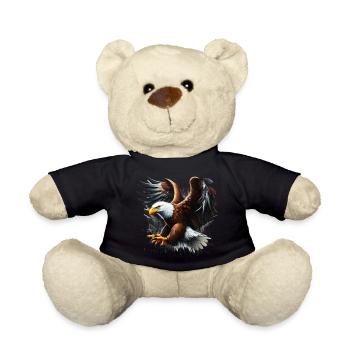 Eagle - Teddy Bear - black - Front