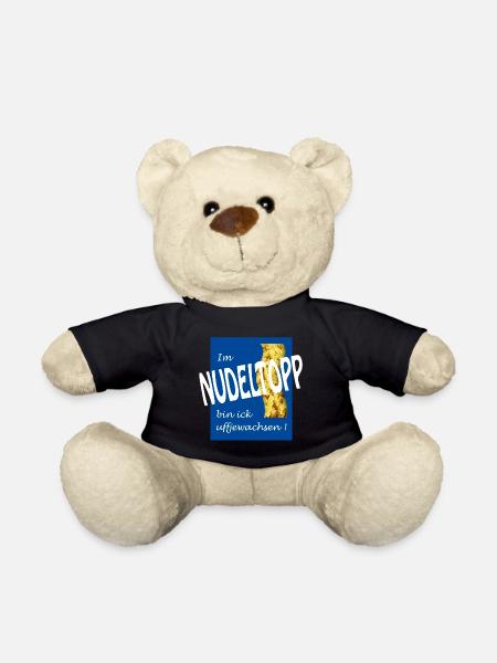 NUDELTOPP - Teddy - Schwarz