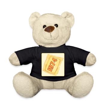52. GEBURTSTAG 1974 PASTA - Teddy - Schwarz - Vorne