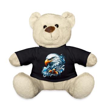 Eagle - Teddy Bear - black - Front