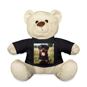 Rottweiler - Teddy Bear - black - Front