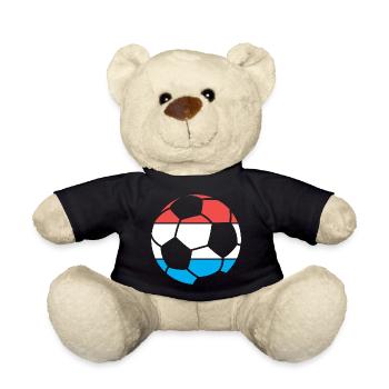 Team Netherlands Ball Symbol Tournament Winner Logo - Teddy Bear - black - Front