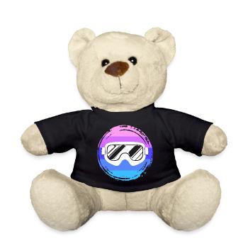 Winter Winter Season Winter Sports Snowfall Cold - Teddy Bear - black - Front