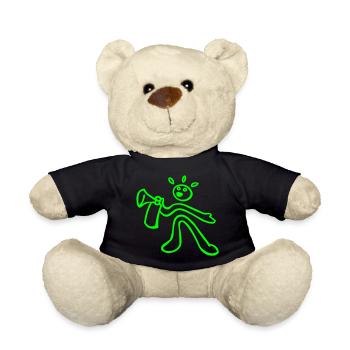 voice raver - Teddy Bear - black - Front