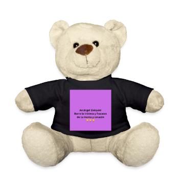 Erzengel Zadkiel: Gesunder Geist und Herz - Teddy - Schwarz - Vorne