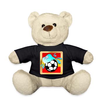 SUMMER SPAIN FOOTBALL - HEAT - Teddy Bear - black - Front