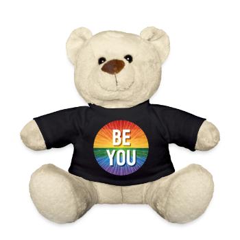 LGBTQ Be You - Teddy - Schwarz - Vorne