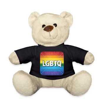LGBTQ - Teddy Bear - black - Front