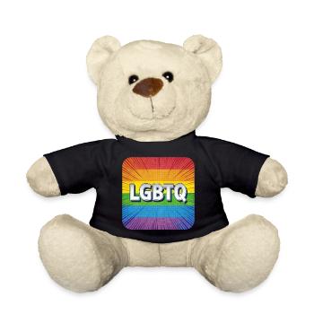LGBTQ - Teddy Bear - black - Front