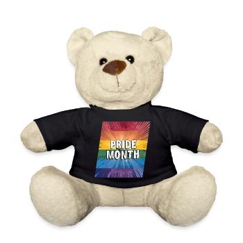 LGBTQ Pride Month - Teddy Bear - black - Front