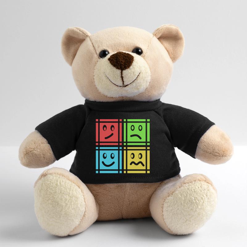 Geometric Patterns Teddy Bear