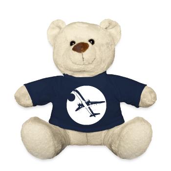 Dessin d’aviateur - Nounours - bleu marine - Devant