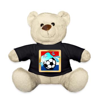 HOLLANDE - FOOTBALL HOT SUMMER PAYS-BAS - Nounours - noir - Devant