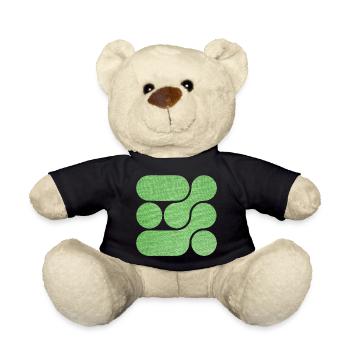 OCHOOO - GREEN - Teddy Bear - black - Front