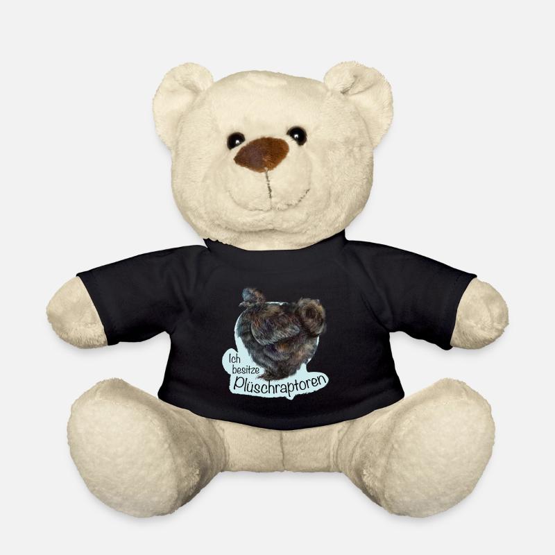 The Plush Raptors - Teddy Bear - black
