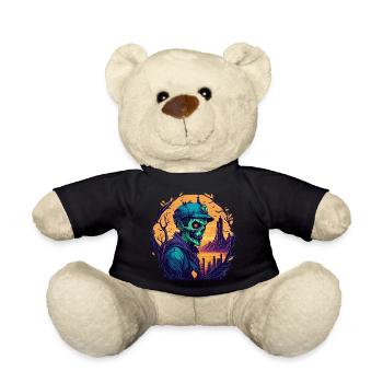 Gruseliges Halloween-partykostüm Zombie - Teddy Bear - black - Front