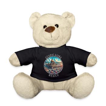 Guadalajara Mexiko Reise Design - Teddy - Schwarz - Vorne