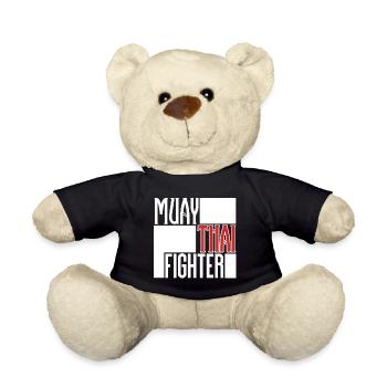 Combattant de Muay Thai - Nounours - noir - Devant