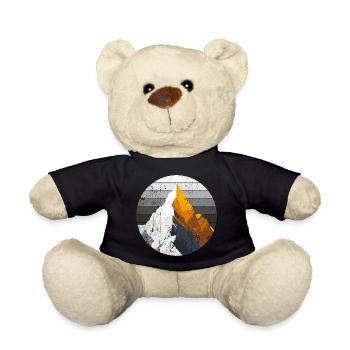 Gradient Peak Summit - Teddy Bear - black - Front
