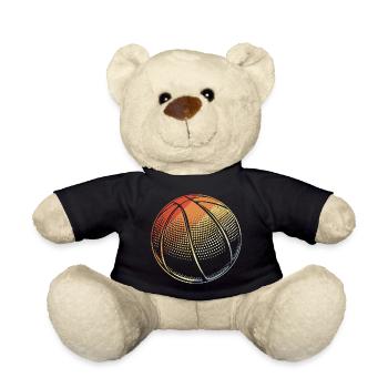 Basketball Ball Vintage - Teddy - Schwarz - Vorne