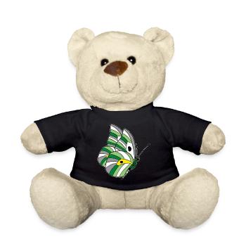 Schmetterling androphilia neutrois skoliosexual - Teddy - Schwarz - Vorne