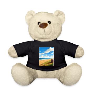Norfolk Coast Aonb Affiche de voyage Souvenir Paint WP - Nounours - noir - Devant