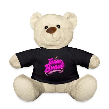 Team Braut - Teddy - Schwarz - Vorne