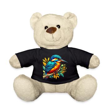 Martin-pêcheur - Nounours - noir - Devant