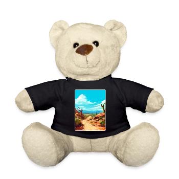 Jujuy Argentina Travel Poster Souvenir Paint WPA - Teddy Bear - black - Front