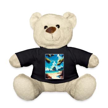 Koh Lant Thailand Thai Reise Poster Souvenir WPA - Teddy - Schwarz - Vorne