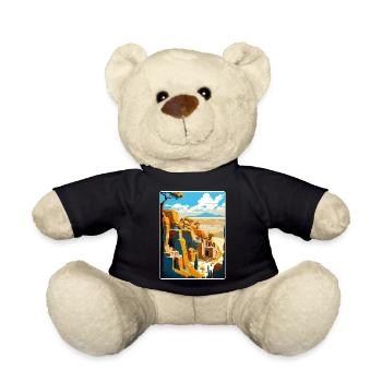 Mesa Verde Nationalpark Colorado Reiseposter - Teddy - Schwarz - Vorne