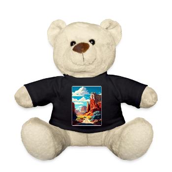 Capitol Reef Nationalpark Reiseposter Souvenir - Teddy - Schwarz - Vorne
