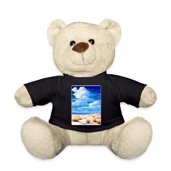 White Sands Nationalpark Reiseplakat Souvenir - Teddy - Schwarz - Vorne