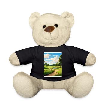 Shadow Creek Golfplatz Reiseposter Souvenir - Teddy - Schwarz - Vorne