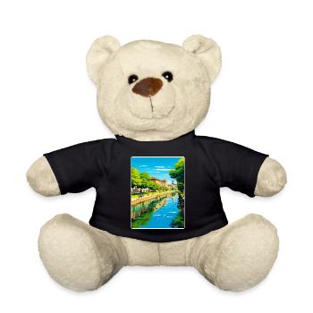 Padua Palermo Stadt Italien Reise Poster Souvenir - Teddy - Schwarz - Vorne