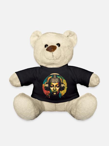 Buddha - Teddy - Schwarz