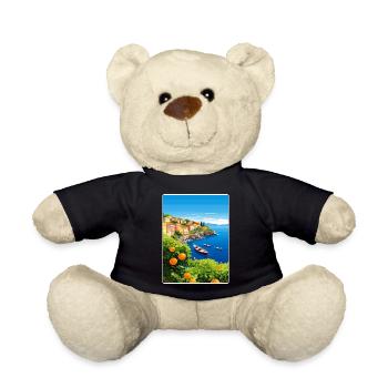 Sorrente Italie Voyage Affiche Souvenir Peinture WPA - Nounours - noir - Devant