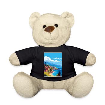 Kefalonia Griechenland Reise Poster Souvenir Farbe WPA - Teddy - Schwarz - Vorne