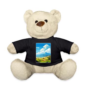 Mont Dirfi Grèce Affiche de voyage Peinture Souvenir WP - Nounours - noir - Devant