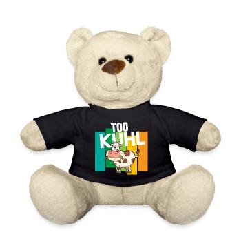 Kuh Landwirtschaft Too Kuhl - Teddy - Schwarz - Vorne