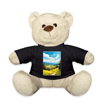 Harz Deutschland Reiseposter Souvenir WPA - Teddy - Schwarz - Vorne