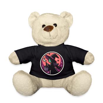 Hexe Comic - Teddy - Schwarz - Vorne