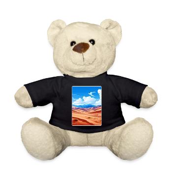 Parc national des Great Sand Dunes, Colorado Travel, WPA - Nounours - noir - Devant