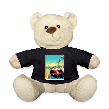 Abu Dhabi Circuit Motorsport Race Uae Travel Card - Teddy - Schwarz - Vorne