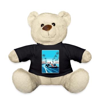 Abu Dhabi Circuit Motorsport Race Uae Travel Card - Teddy - Schwarz - Vorne