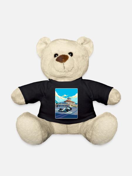 Sotschi Circuit Motorsport Race Russische Travel Card - Teddy - Schwarz